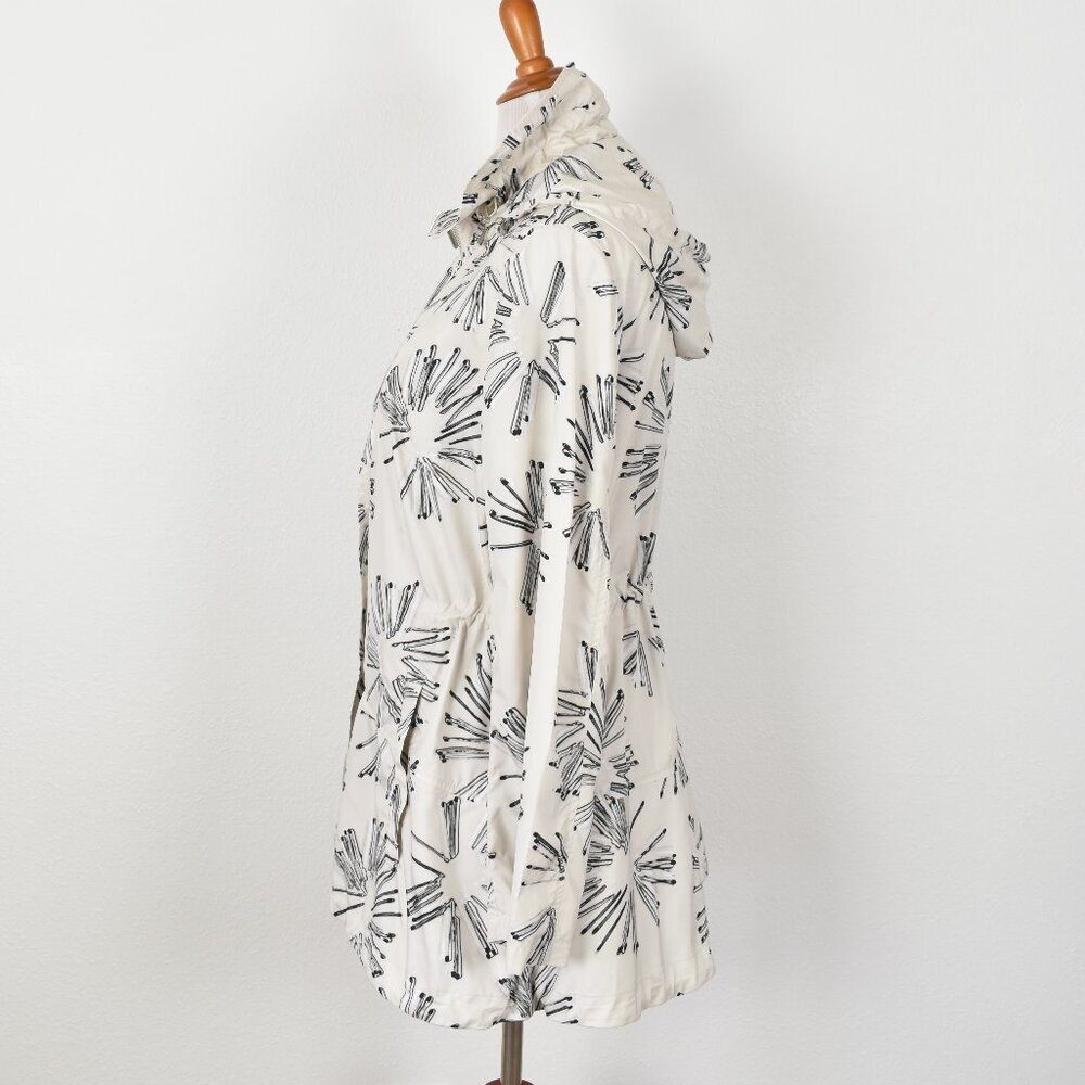 Akris Punto Matchstick Sunburst Print Windbreaker Jacket - 12 - Picture 4 of 11